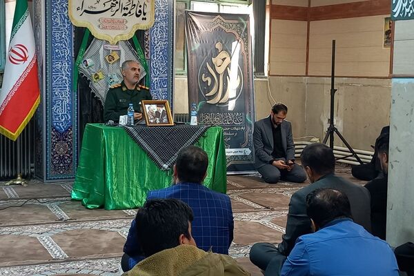  سوگواره فاطمی و گرامیداشت هفته بسیج در ورامین
