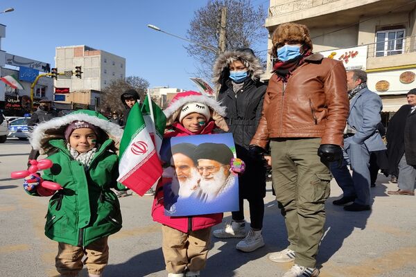 حماسه باشکوه راهپیمایی22 بهمن دراستان اردبیل 