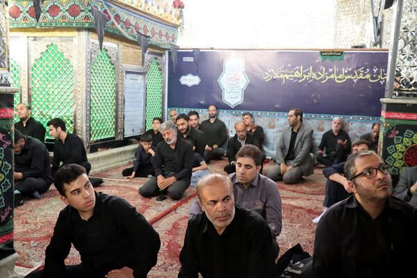 برگزاری مراسم سوگواره‌ی اباعبدالله الحسین (ع) و یادمان شهدای اقتدار وطن در آستان مقدس امامزاده ابراهیم (ع) 