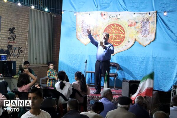 جشن عید غدیر در فلکه حافظ 