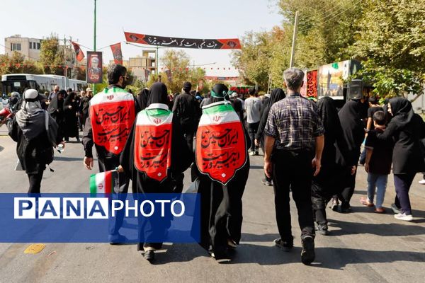 پیاده روی جاماندگان اربعین در اصفهان