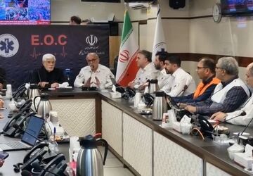 عارف: آمادگی کامل نیروهای امدادی و درمانی تا پایان مراسم تشییع تداوم یابد
