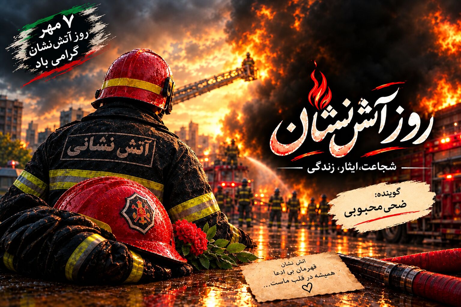  قهرمانانی در دل آتش