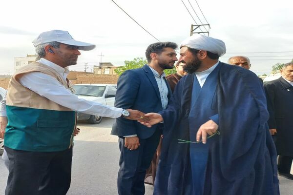 استقبال از خادمان حرم مطهر امام رضا( ع) در شهرستان فاروج 