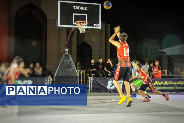 دومین روز مسابقات بسکتبال ۳در۳ در تبریز 