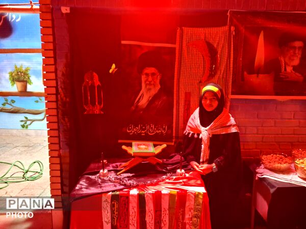 موکب شجره طیبه در دبستان دخترانه علمدارحسینی تفت