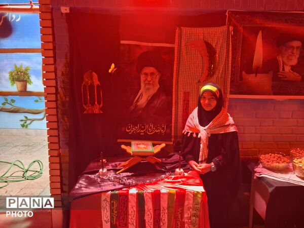 موکب شجره طیبه در دبستان دخترانه علمدارحسینی تفت