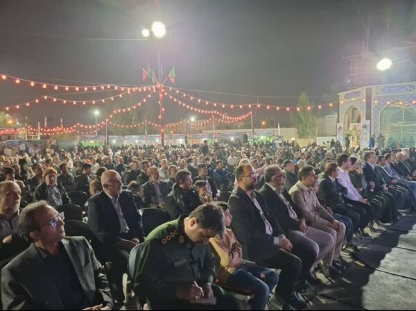 نخستین سالروز تدفین شهید گمنام شهرک شهید تندگویان شهرستان جم