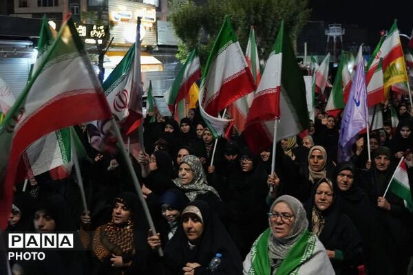 پیشتازان امدادگر، در تجمعات شبانه باقرشهر
