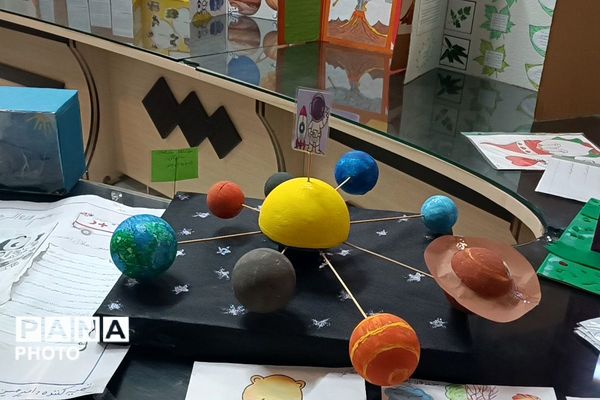 نمایشگاه «جابر دست‌سازه» مخترعان کوچک در آموزشگاه علامه طباطبایی پیشوا