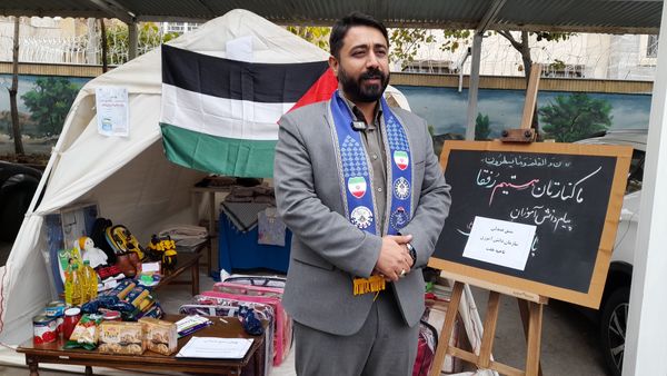 پویش مشق همدلی در ناحیه هفت مشهد 