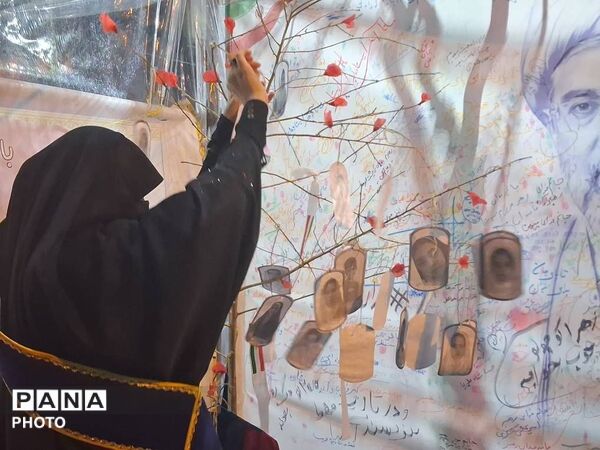 دانش‌آموزان پای کار وطن