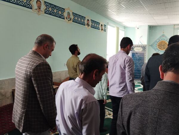 موکب دبیرستان ناصر در آموزش  و پرورش ناحیه ۷
