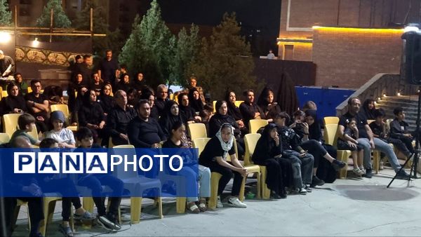 تعزیه خوانی در شهرک شهید بهشتی منطقه ۱۴ تهران در شب‌های محرم