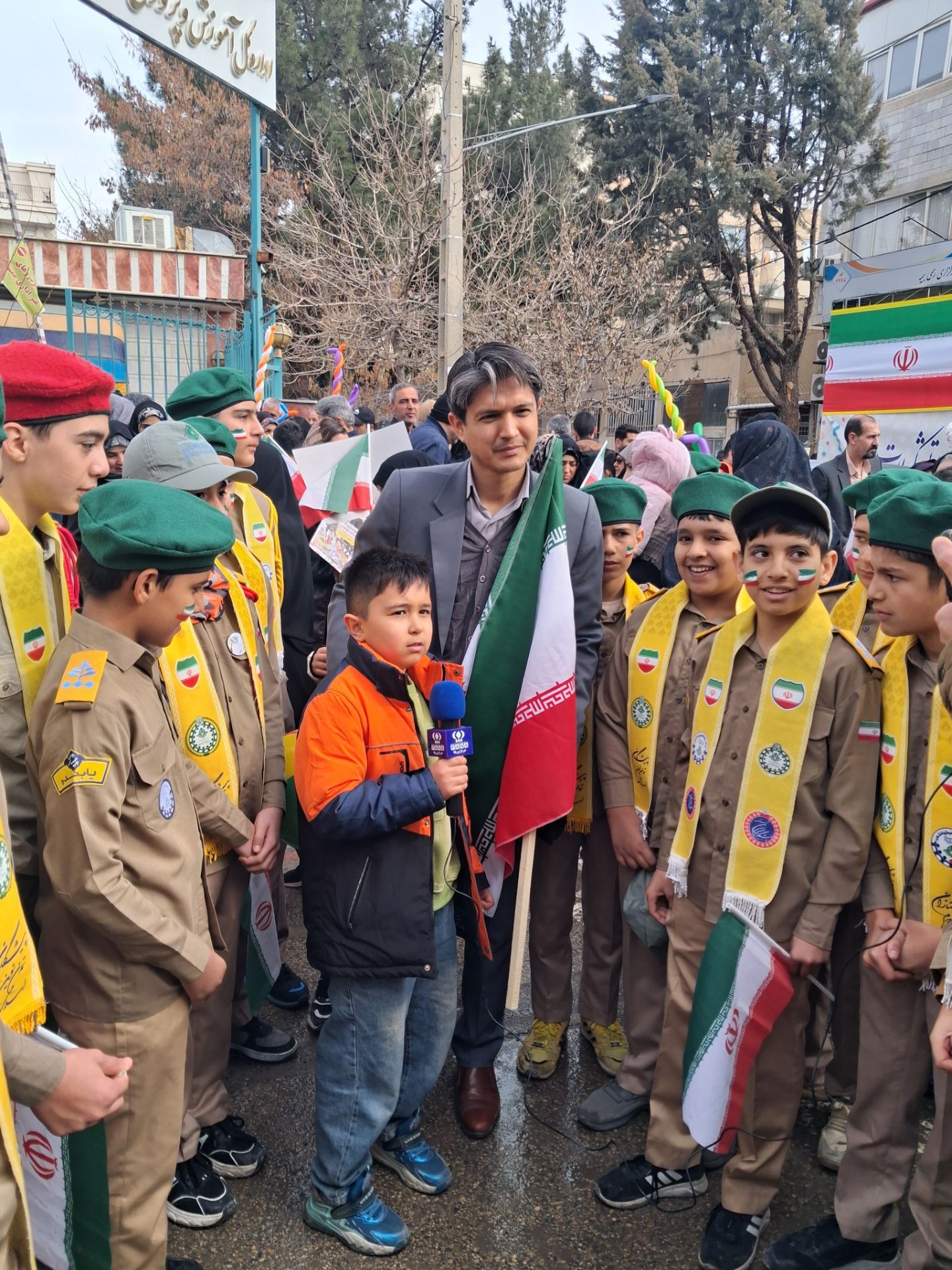 راهپیمایی روز ۲۲بهمن شهرستان بجنورد
