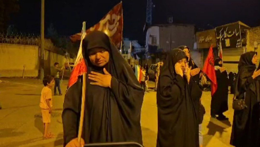 مراسم وداع با پدر امت 