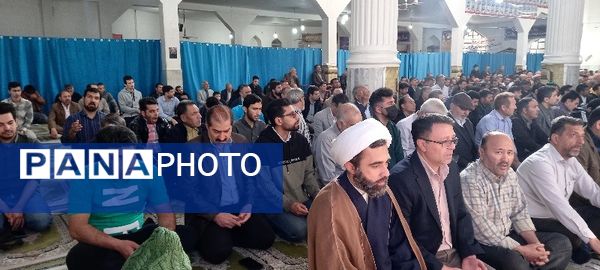 اقامه نماز عید فطر در شهرآشخانه