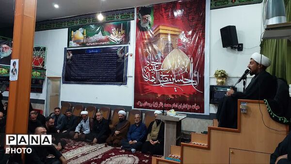 حضور استاندار خراسان جنوبی در جمع عزاداران روستاهای « رزگ » و « شوکت آباد » بیرجند 