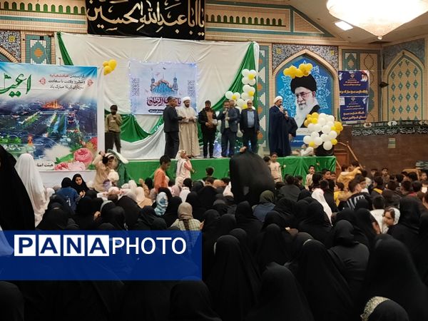 جشن ولادت حضرت ولی‌عصر (عج) در خلیل آباد  