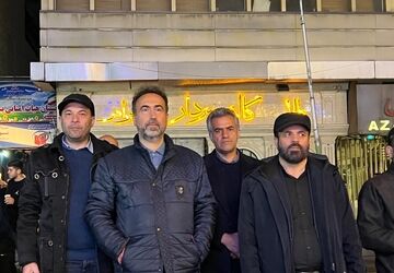 گرامیداشت چهلم شهدای میناب در کرج
