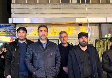 گرامیداشت چهلم شهدای میناب در کرج