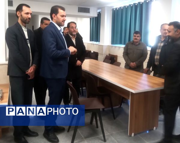 افتتاح نمازخانه، سایت و کتابخانه مدرسه دانشمند منطقه پردیس در دهه فجر