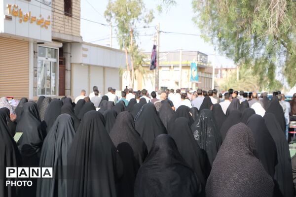 شکوه بندگی در عید قربان؛ فهرج یکپارچه غرق در نیایش شد