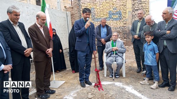 آیین کلنگ زنی و ساخت سالن اجتماعات زینبیه نیشابور
