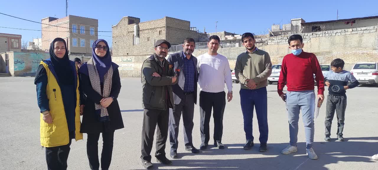 برگزاری مسابقات دارت در دبستان شهید فاتحی خانلق شهرستان شیروان