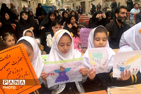 نامگذاری کوچه شهیده آوین امیر کاشانی به مناسبت روز دختر 