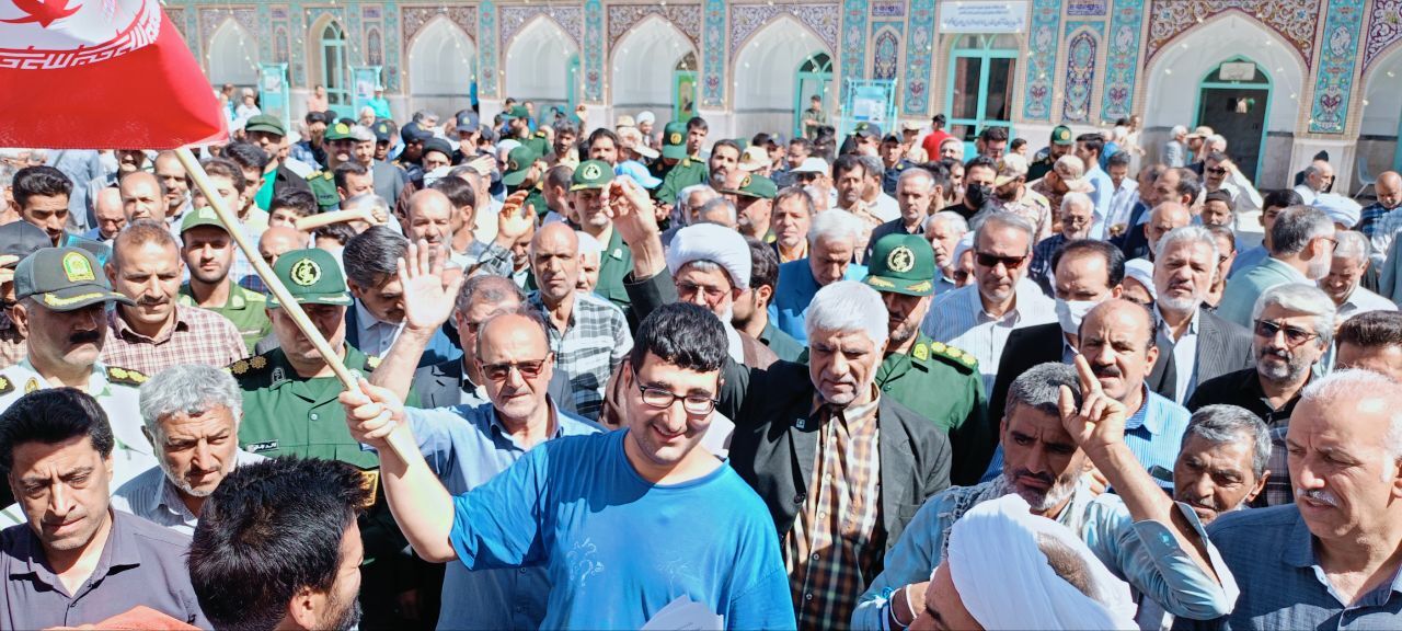 راهپیمایی جمعه خشم در کاشمر 