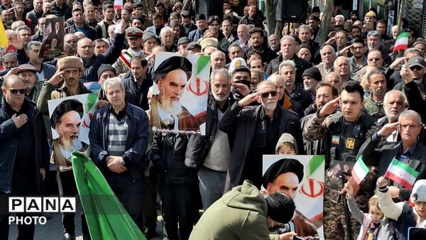 راهپیمایی روز جهانی قدس در مرند 