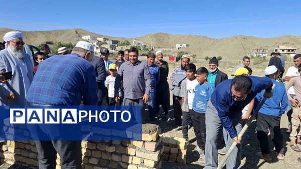 برگزاری آیین خشت گزاری طرح مدرسه اولیا 