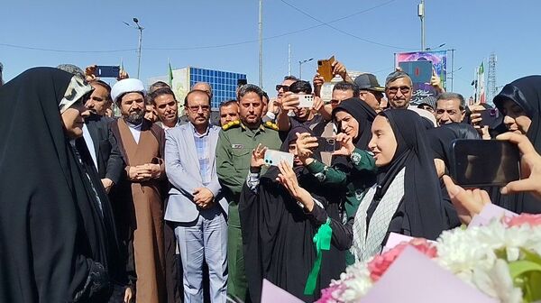 سفر سحر امامی، بانوی شجاع رسانه به فاروج