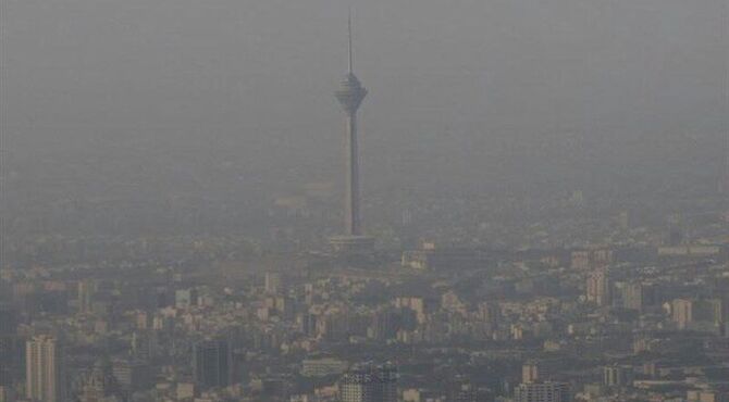تداوم آلودگی هوا در تهران تا روز شنبه