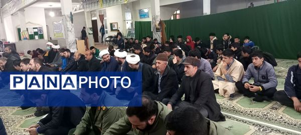 مراسم بزرگداشت سیدالشهدای مقاومت در شهر راز