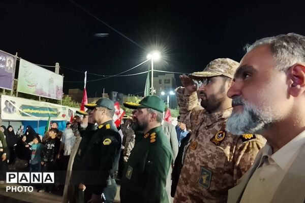 وقتی پاکدشت به میدان اقتدار آمد؛ رژه جانفدایان در قاب شکوه