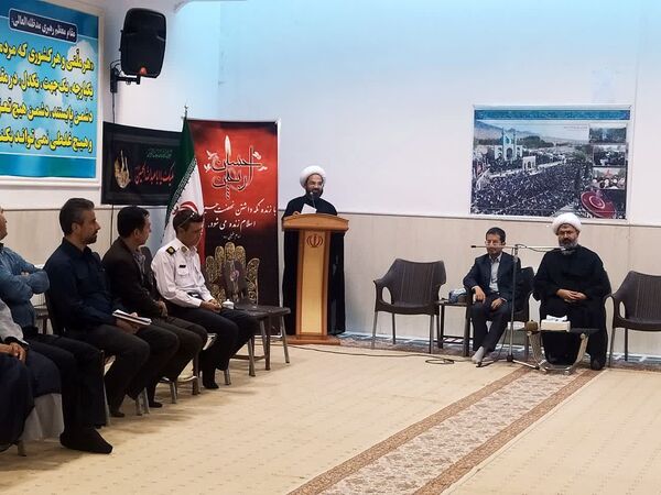 جلسه برنامه ریزی موکب های صلواتی اربعین حسینی در کاشمر