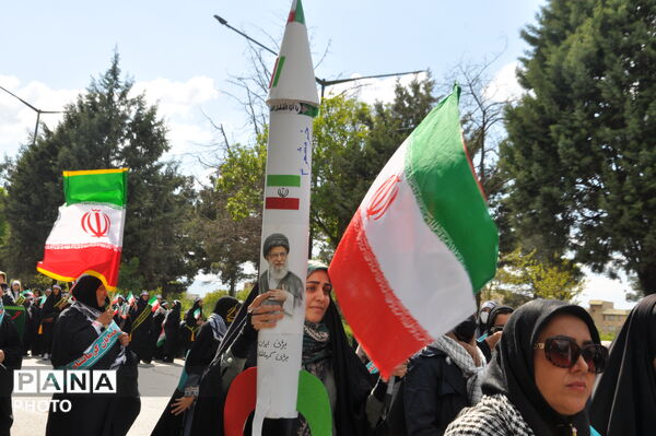 شکوه رزمایش «جانفدا برای ایران امام رضایی» در کرمانشاه