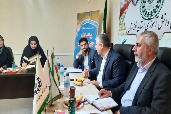 حضور فرماندار اهواز در خبرگزاری پانا خوزستان