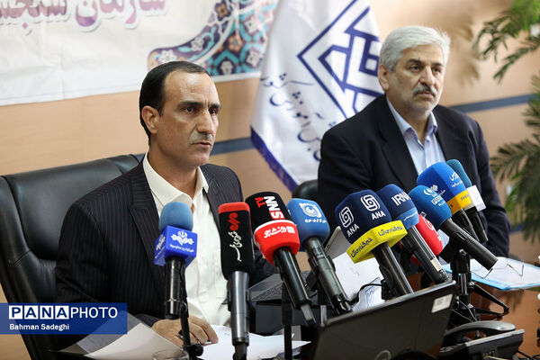 نشست خبری رئیس سازمان سنجش آموزش کشور