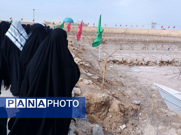 اردوی راهیان نور دختران دانش‌آموز قم