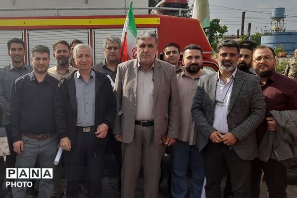 رزمایش اقتدار جان فدا برای ایران امام رضایی در چهاردانگه