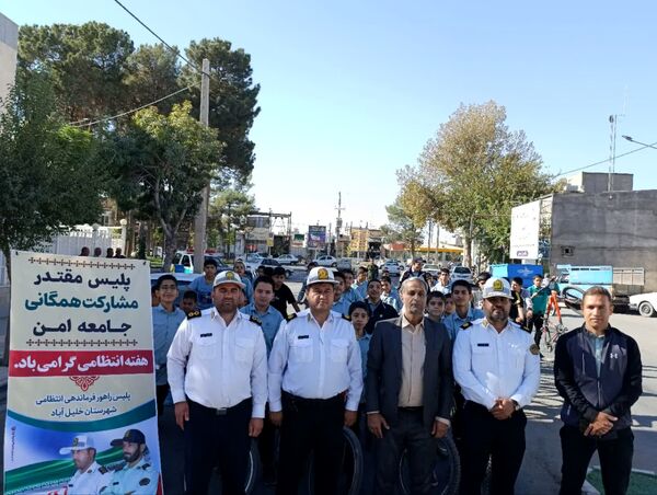 همایش دوچرخه سواری در شهرستان خلیل آباد 