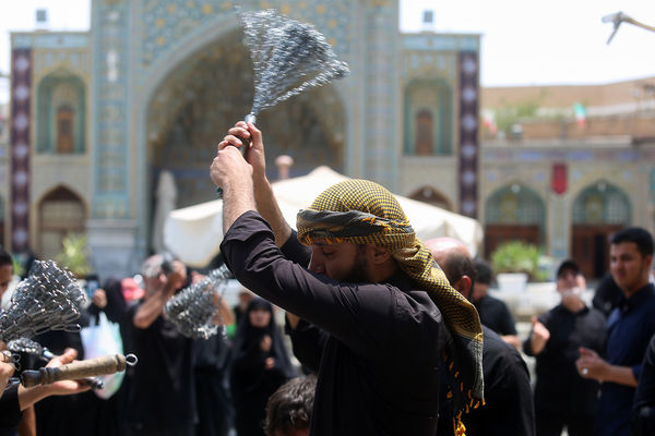 عزاداری شهادت دختر سه ساله امام حسین(ع) در قم