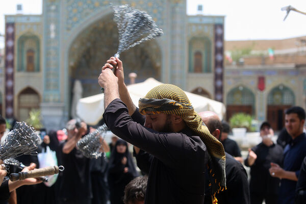 عزاداری شهادت دختر سه ساله امام حسین(ع) در قم