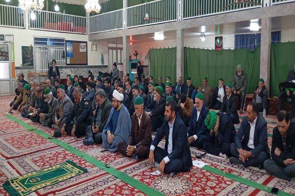 اقامه نماز جمعه در شهر بار نیشابور