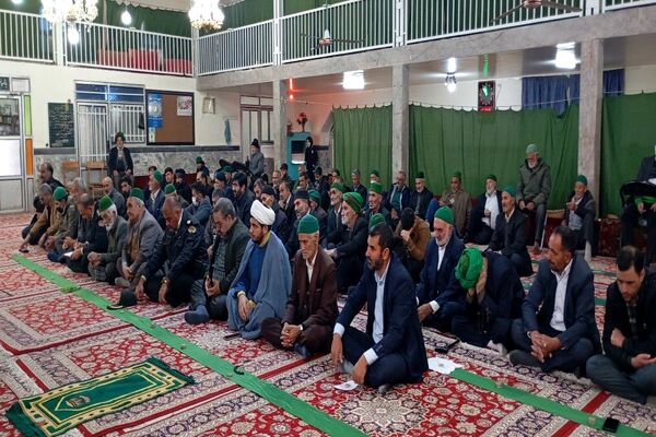 اقامه نماز جمعه در شهر بار نیشابور