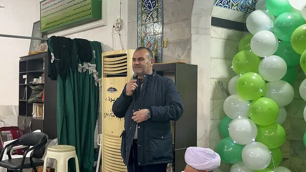 اعتکاف دانش‌آموزی در شهر بهنمیر