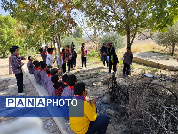 برگزاری اردوی تشکیلاتی مهارتی پیشتازان ناحیه ۳ شیراز 